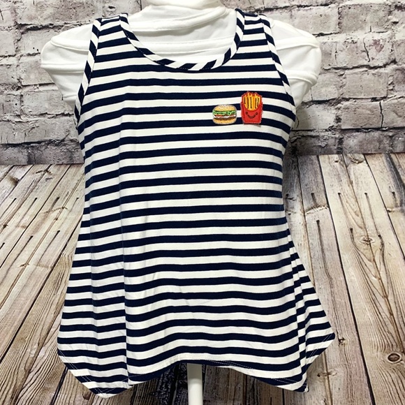 ‼️Girls HAMBURGER & FRIES Tank Top S - Picture 7 of 7